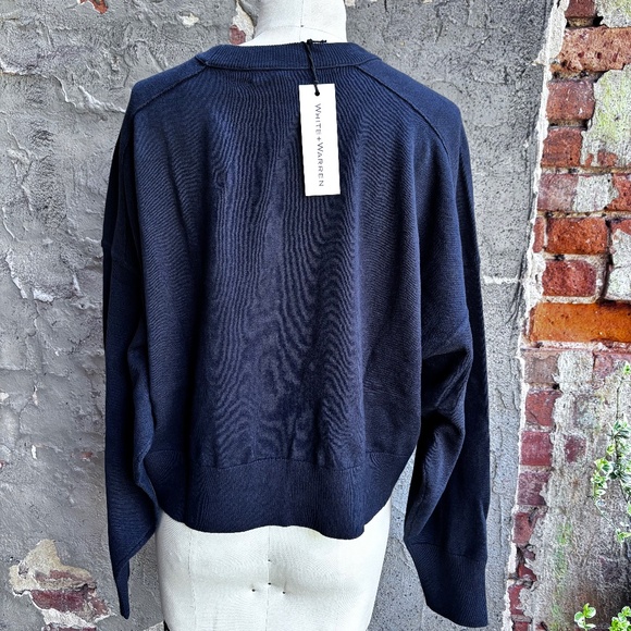 White+Warren Fine Cotton Sweatshirt - Picture 5 of 9